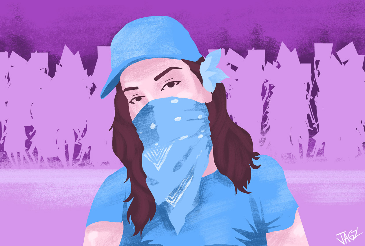 Mujeres en las protestas de Nicaragua