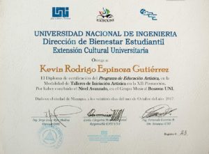 Rodrigo Espinoza, cursaba tercer año de ingeniería agrícola en la UNI y también estudiaba música en el Conservatorio de la Upoli. Carlos Herrera | Niú