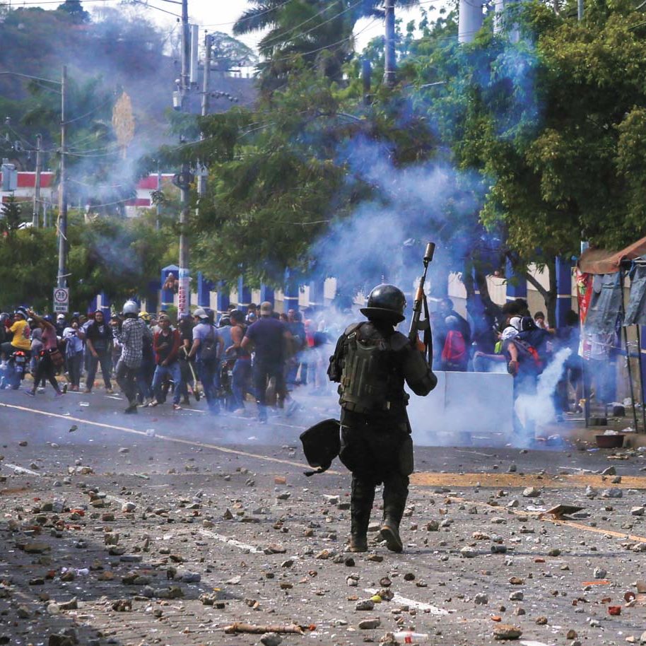 Fotos de la crisis en Nicaragua