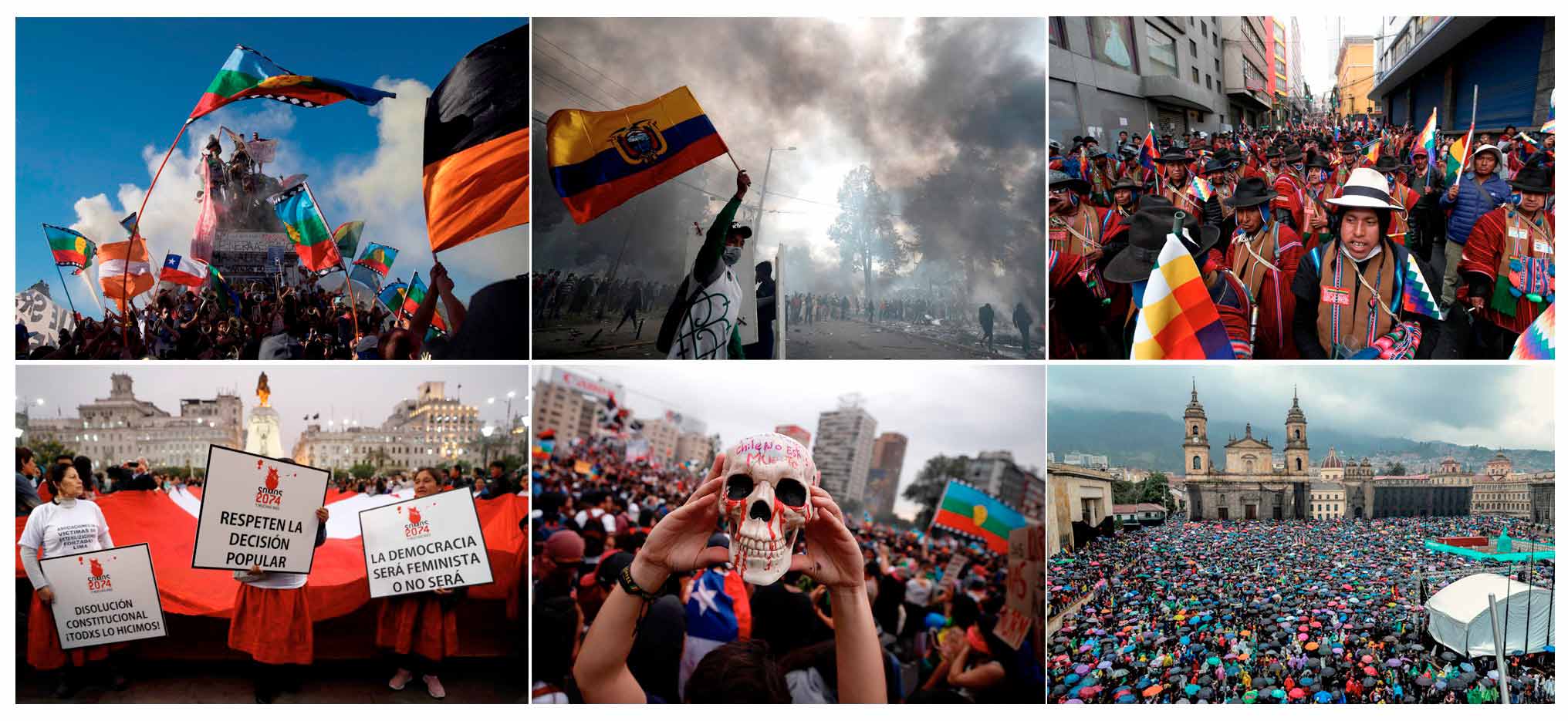 protestas Latinoamérica