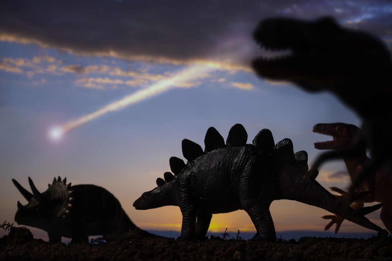 Un asteroide acabó con los dinosaurios