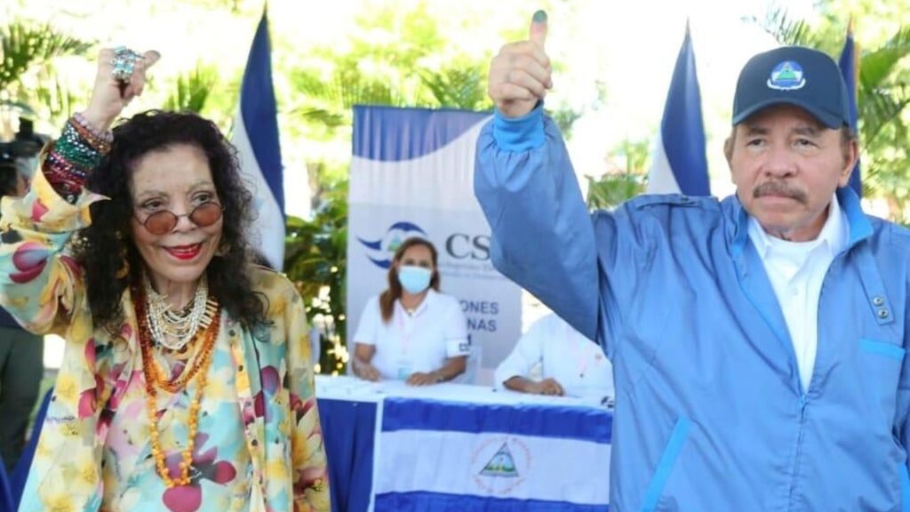 Pantomima electoral Ortega